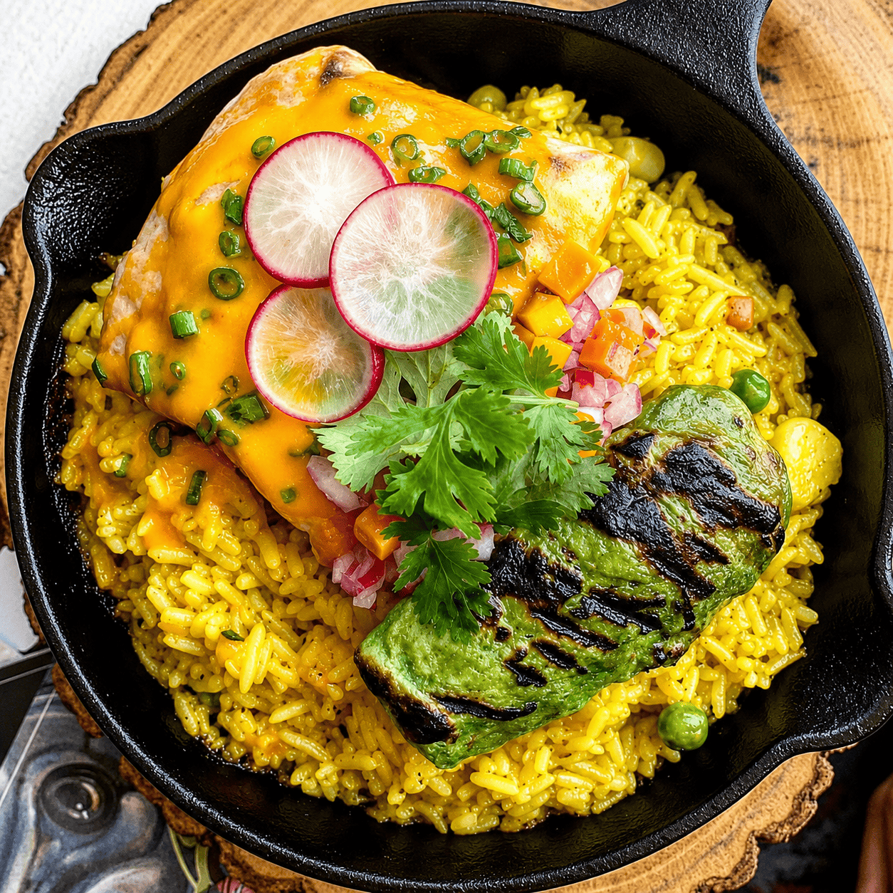 Arroz Meloso con Mariscos